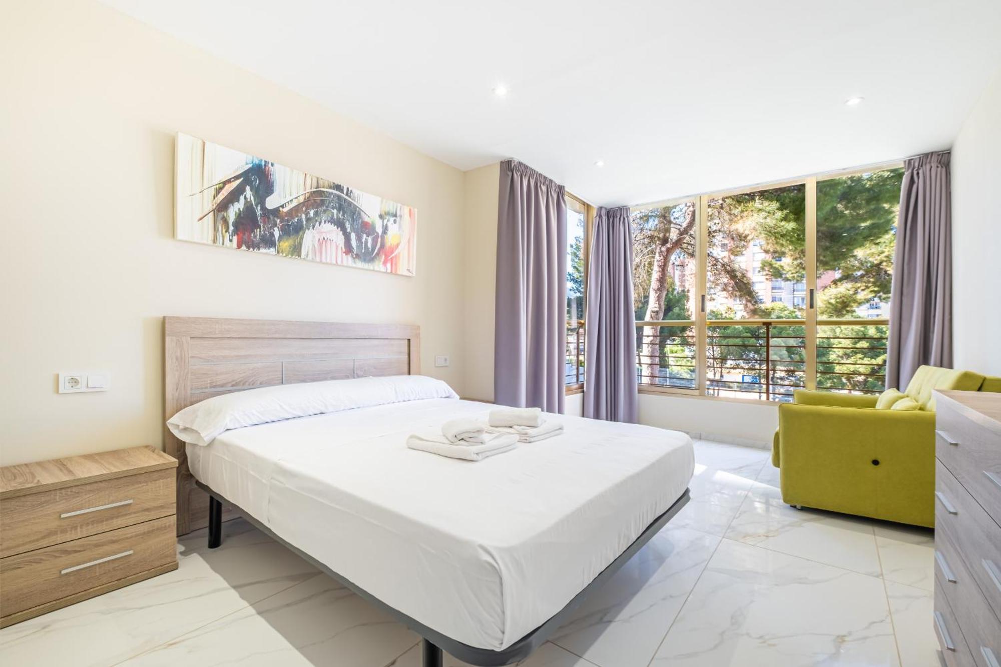 Benipark Apartments Poniente Beach ベニドルム エクステリア 写真