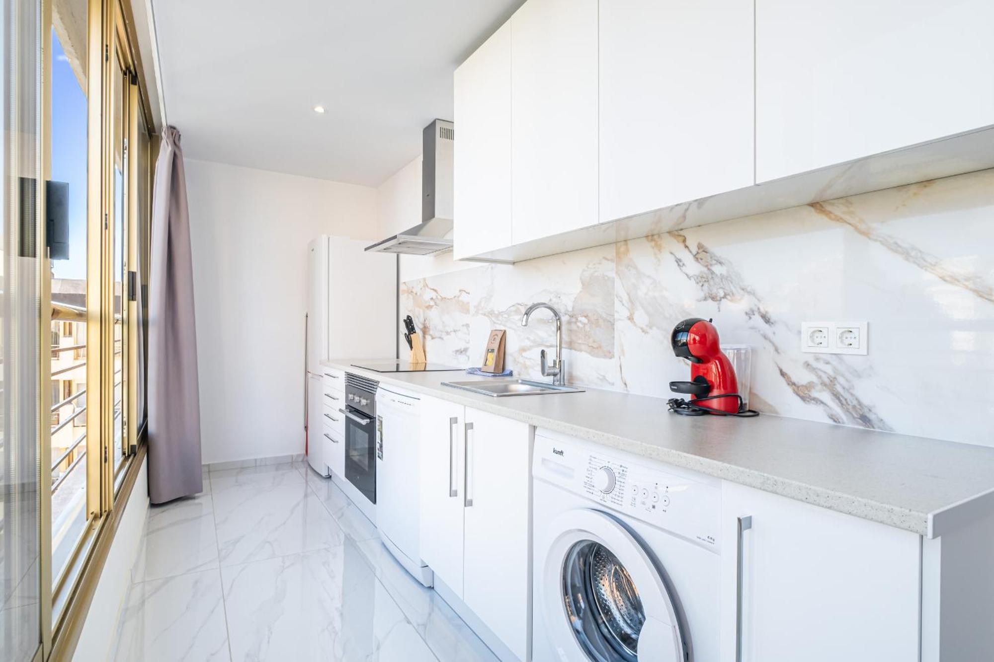 Benipark Apartments Poniente Beach ベニドルム エクステリア 写真