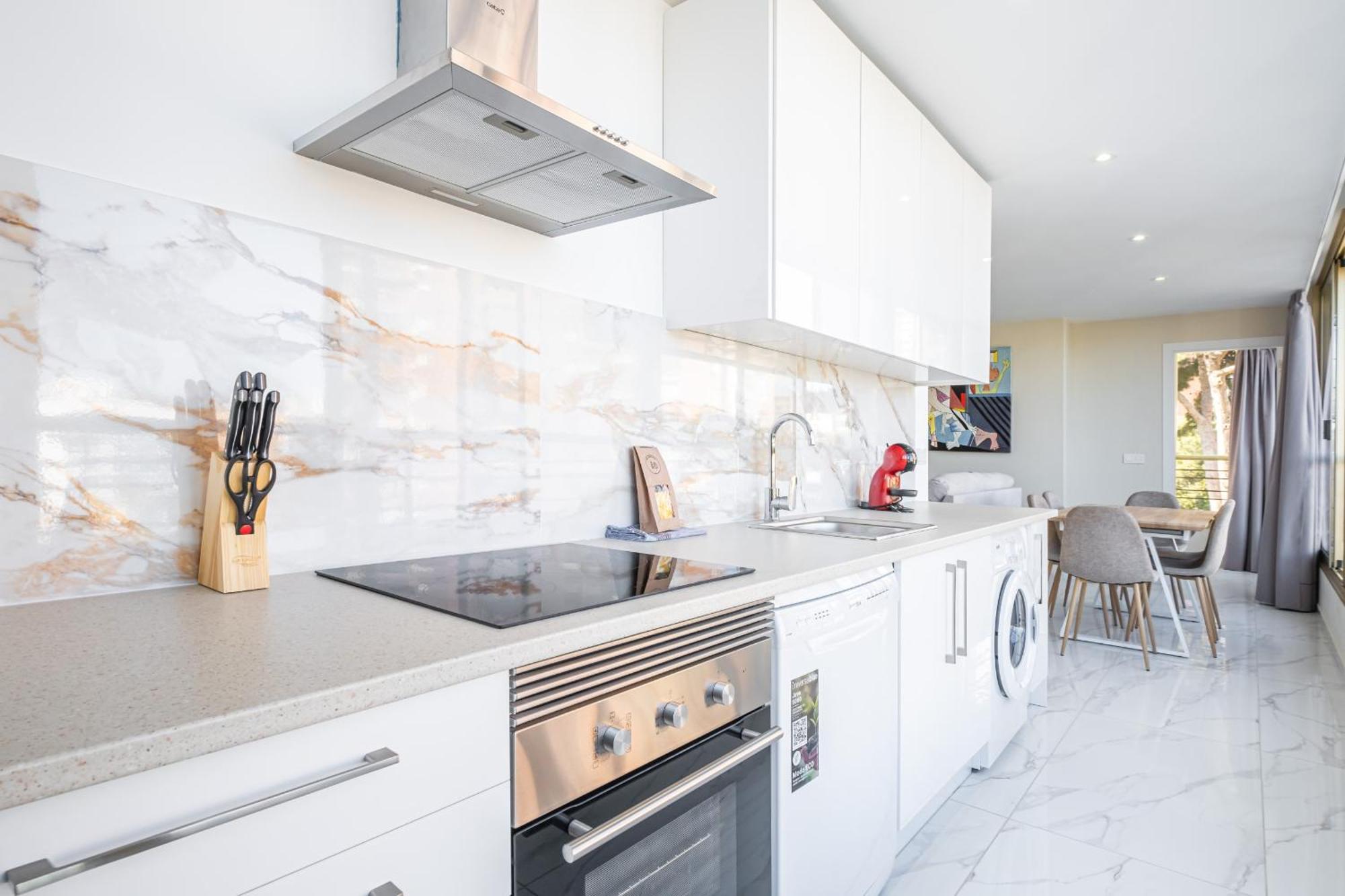 Benipark Apartments Poniente Beach ベニドルム エクステリア 写真