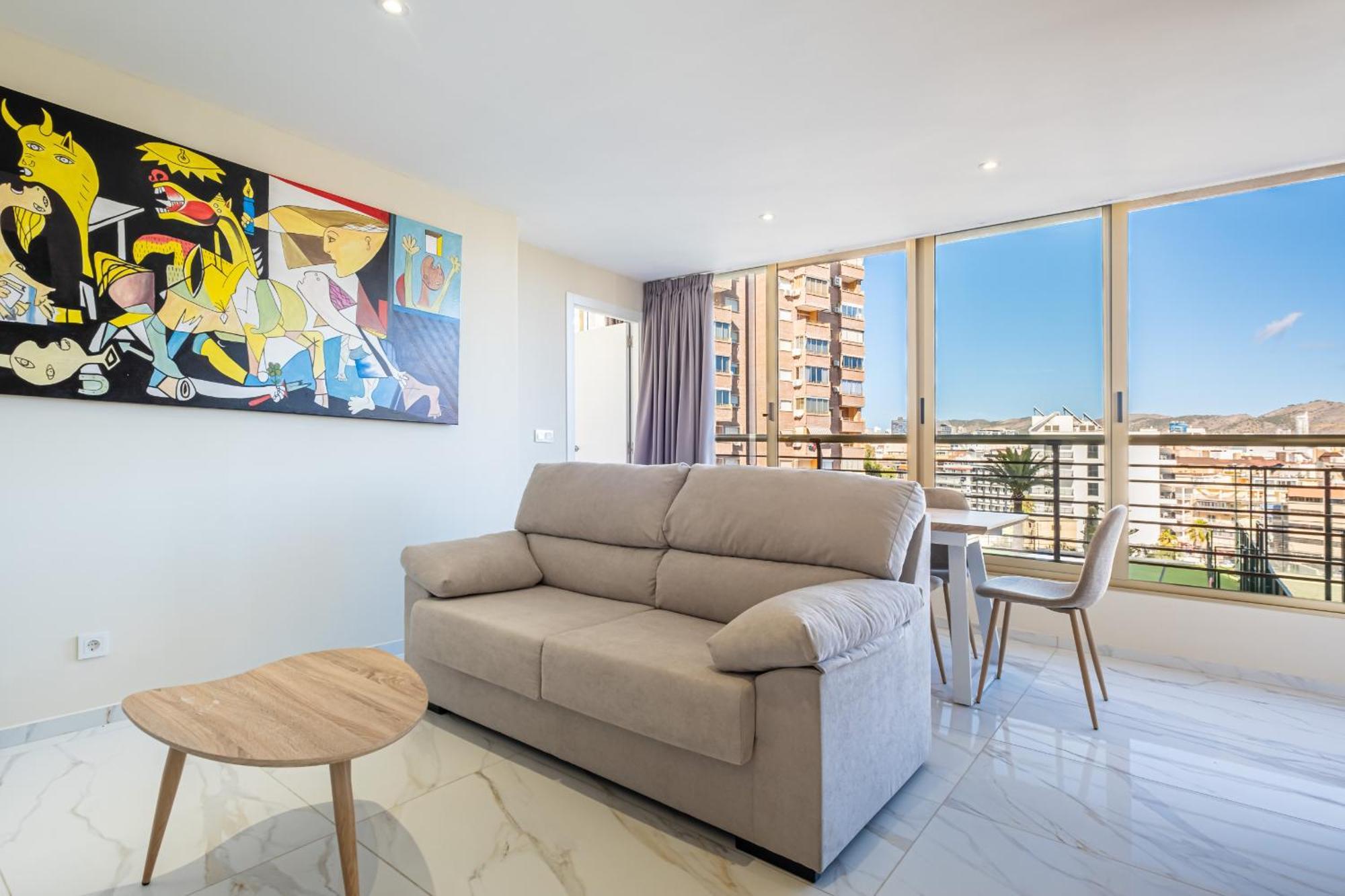 Benipark Apartments Poniente Beach ベニドルム エクステリア 写真
