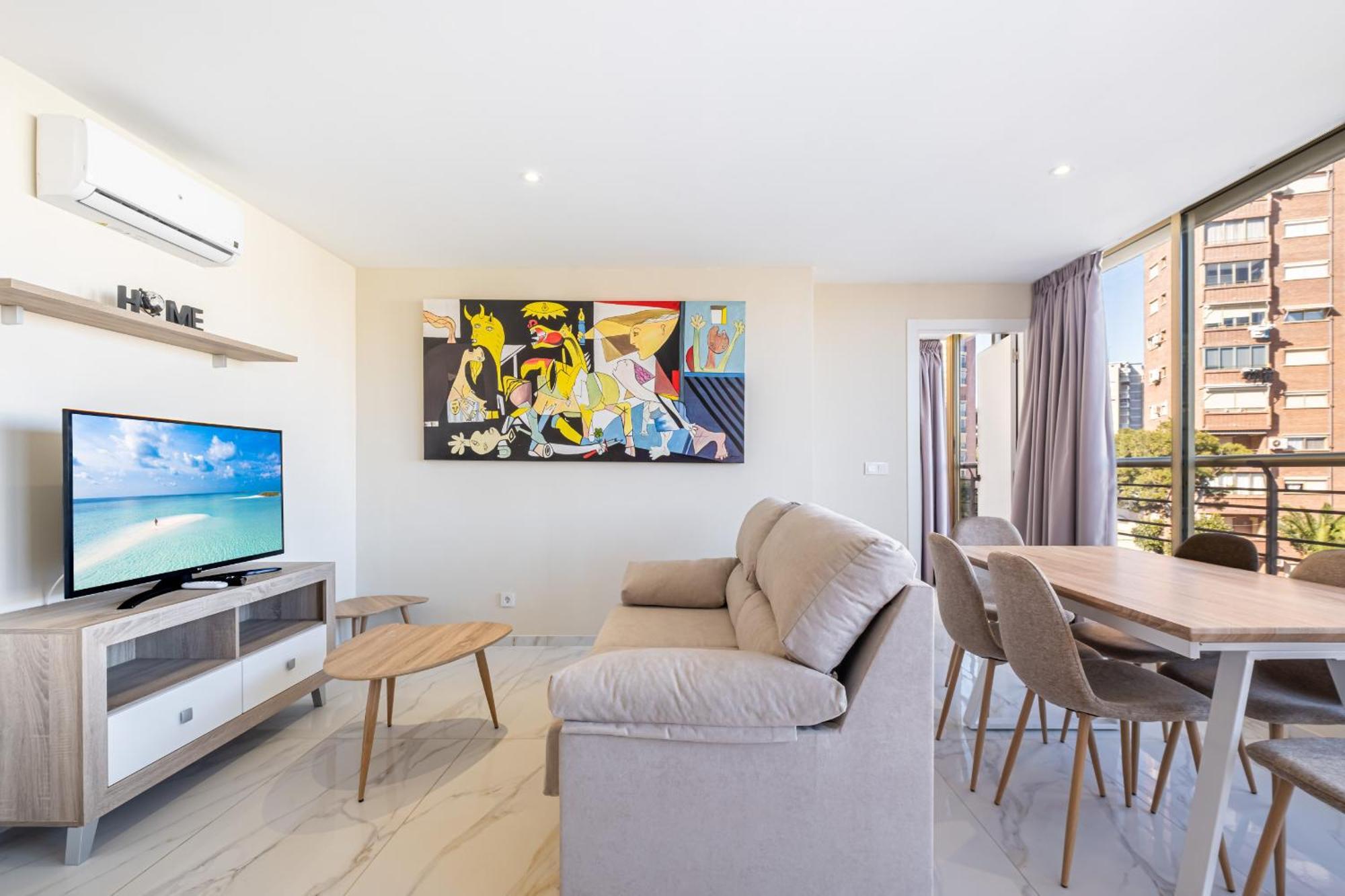 Benipark Apartments Poniente Beach ベニドルム エクステリア 写真