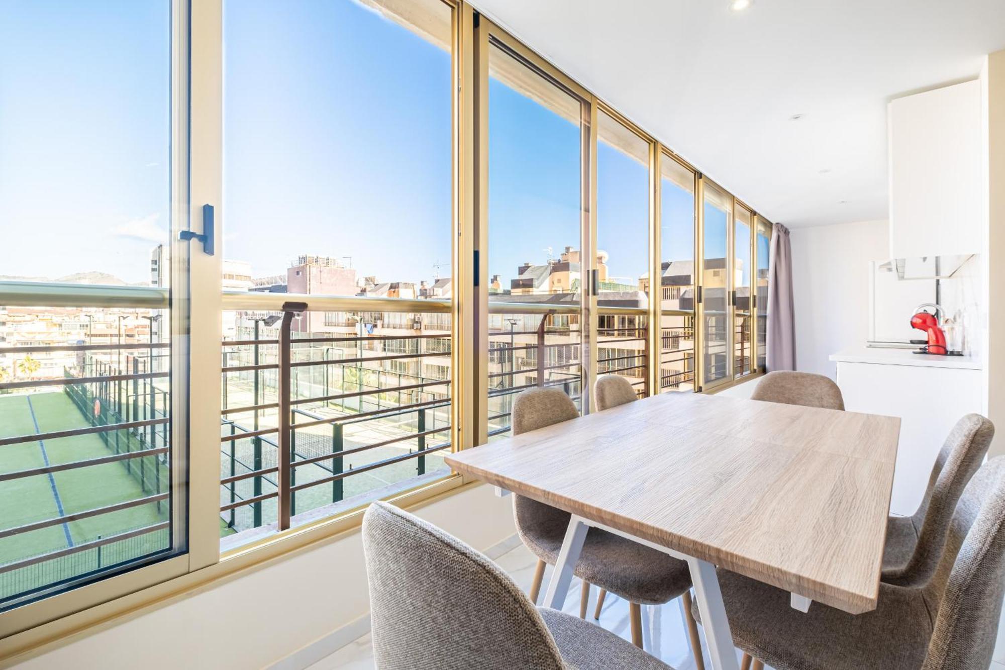 Benipark Apartments Poniente Beach ベニドルム エクステリア 写真