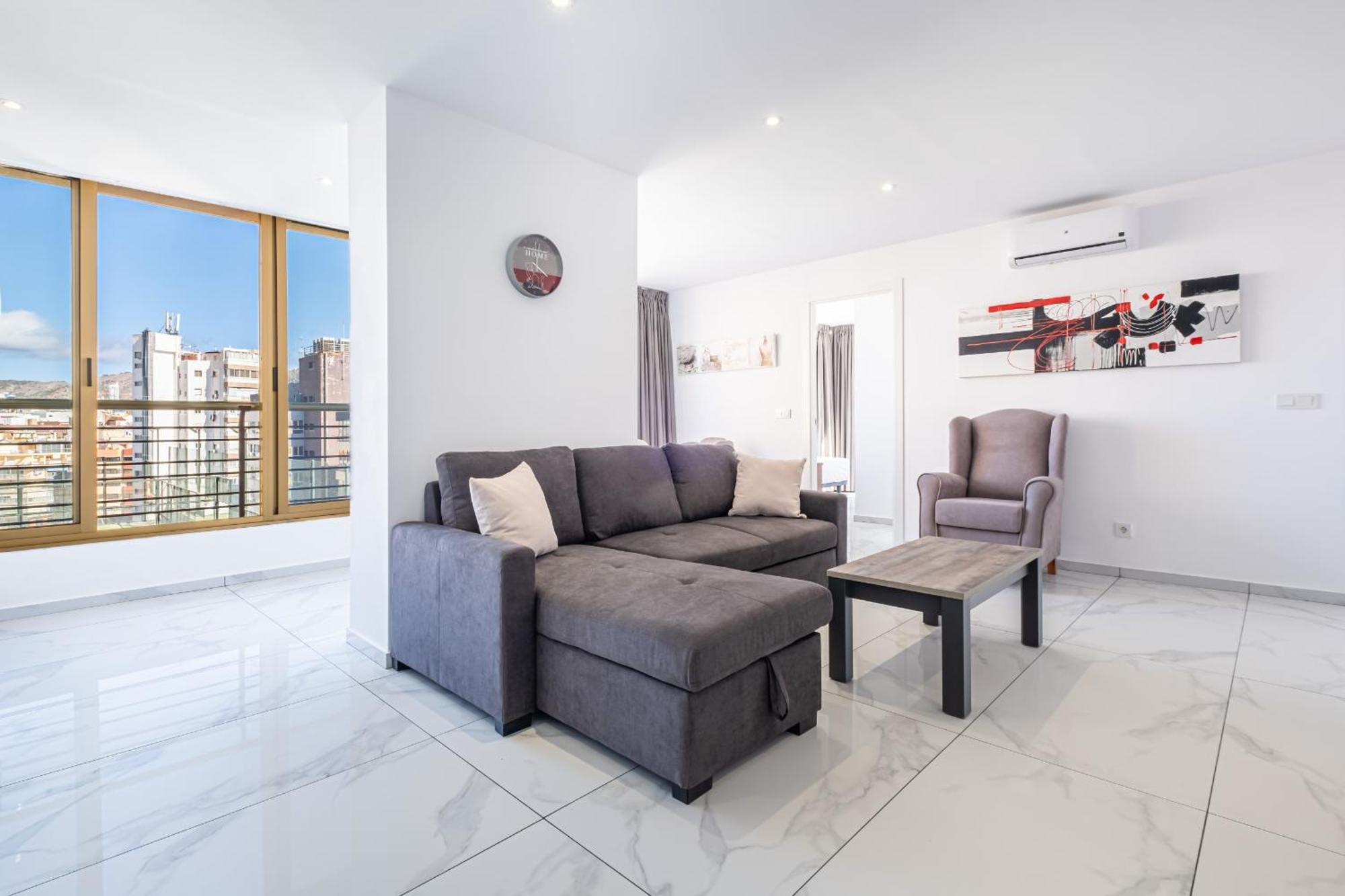 Benipark Apartments Poniente Beach ベニドルム エクステリア 写真