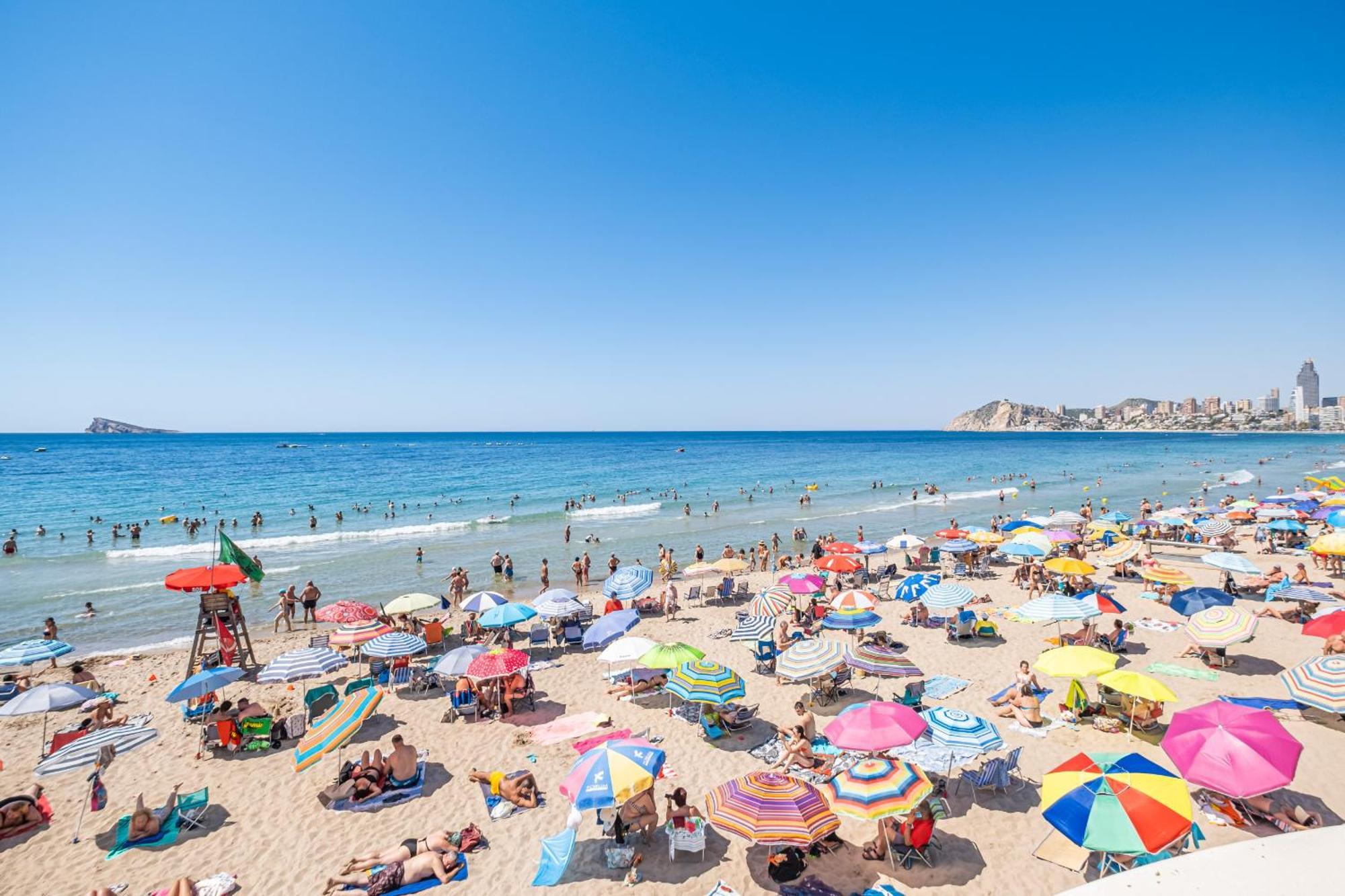 Benipark Apartments Poniente Beach ベニドルム エクステリア 写真
