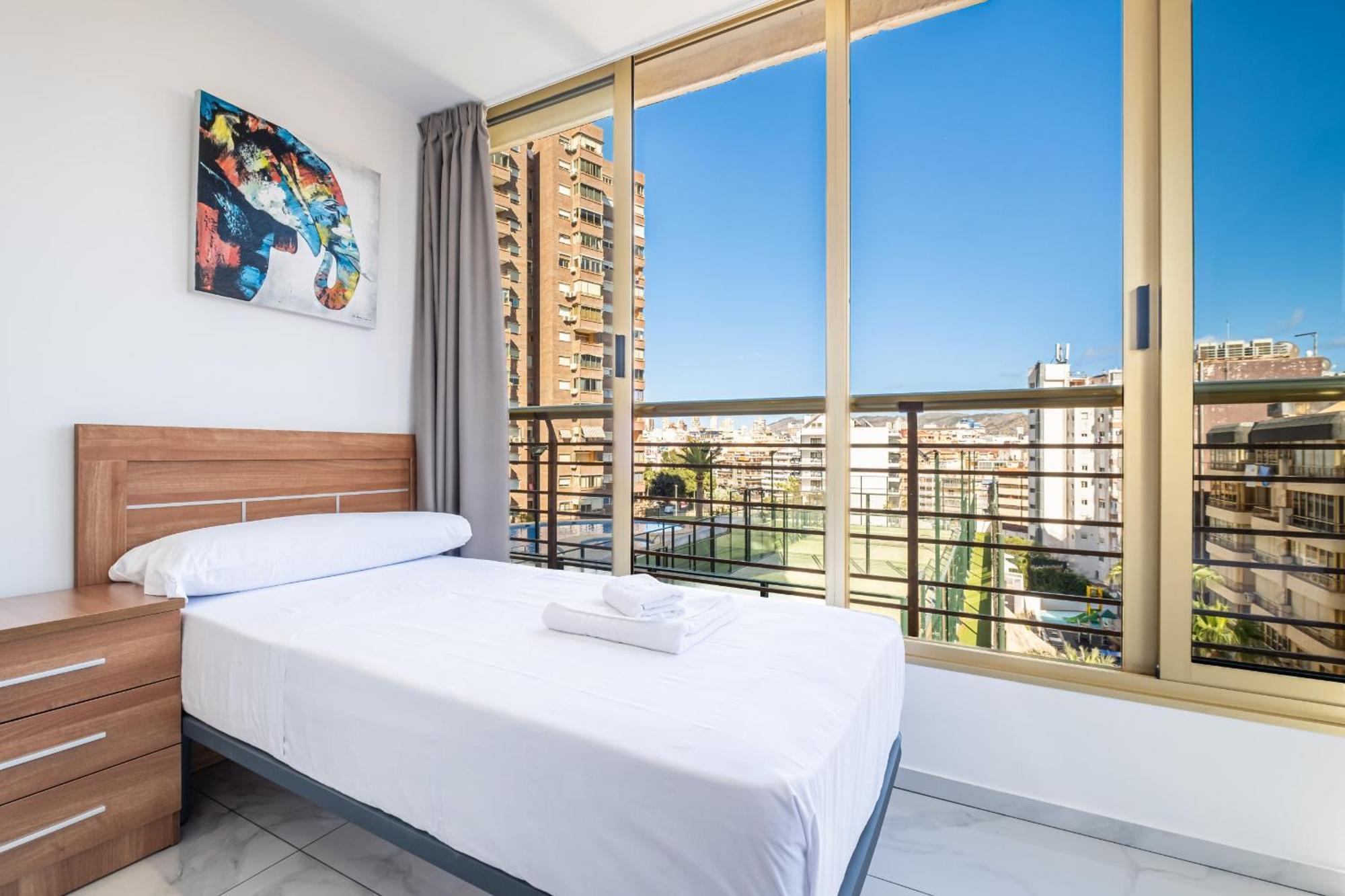 Benipark Apartments Poniente Beach ベニドルム エクステリア 写真
