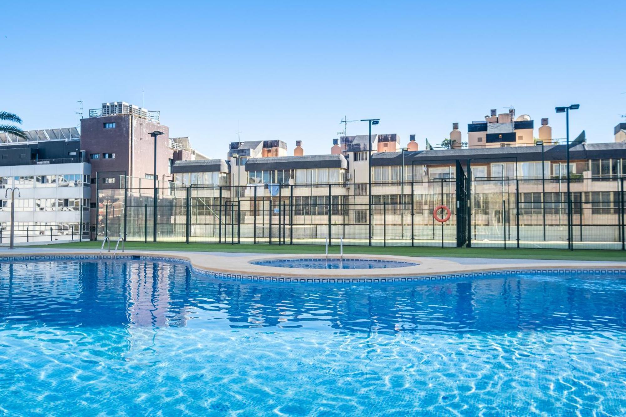 Benipark Apartments Poniente Beach ベニドルム エクステリア 写真