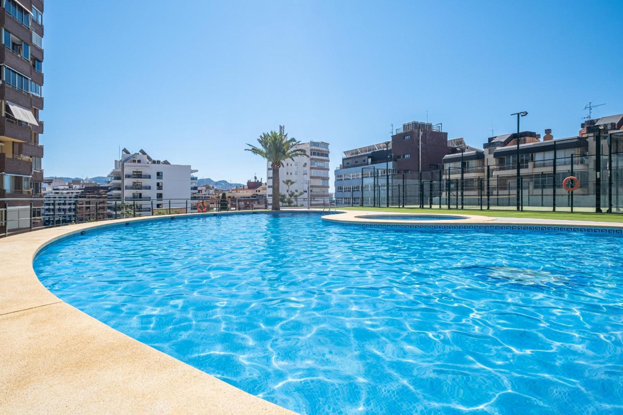 Benipark Apartments Poniente Beach ベニドルム エクステリア 写真